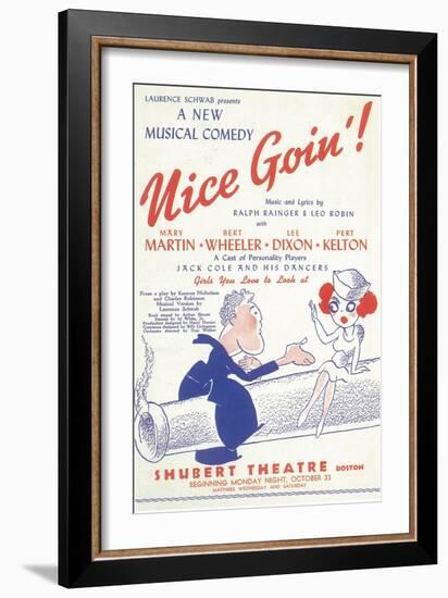 Nice Goin'-null-Framed Art Print