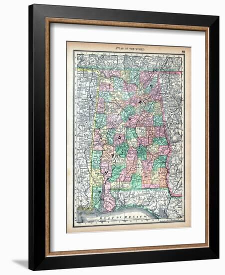 1890, United States, Alabama, North America, Alabama, USA-null-Framed Giclee Print