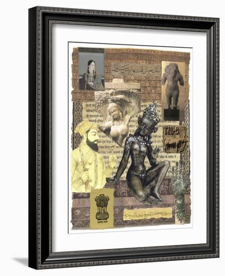 Civilizations Series: Ancient India-Gerry Charm-Framed Giclee Print