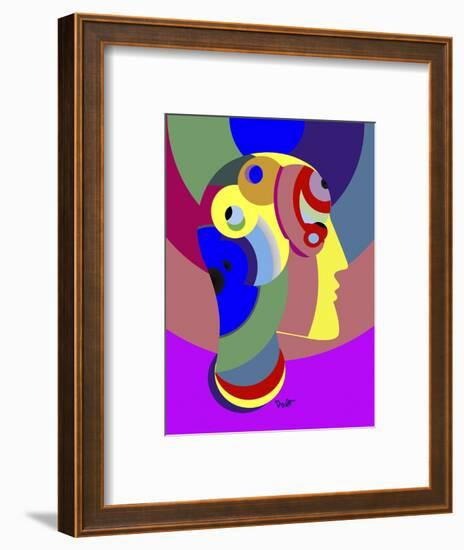 Op Art-Diana Ong-Framed Premium Giclee Print