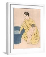 Bath, 1891-Mary Cassatt-Framed Giclee Print