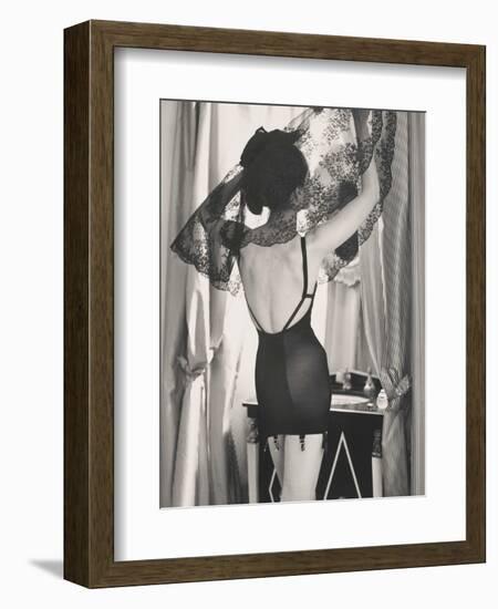 Lace Reflections-Frances Pellegrini-Framed Art Print