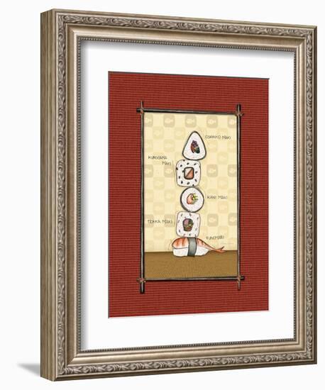 Sushi I-Andrea Laliberte-Framed Art Print