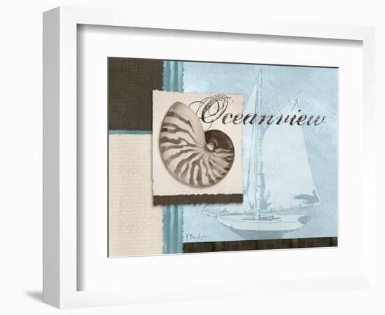 Scrapbook Shell I-Paul Brent-Framed Art Print