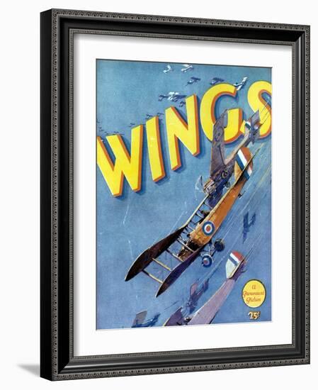 Wings, 1927, Directed by William A. Wellman-null-Framed Giclee Print