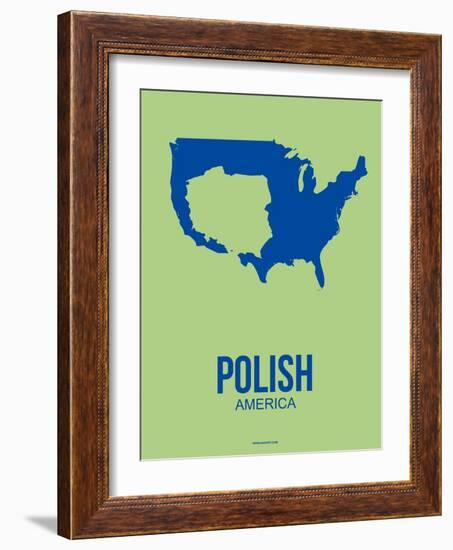 Polish America Poster 3-NaxArt-Framed Art Print