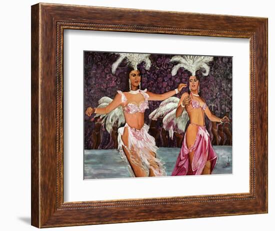 Belly Dancers, 1987-Komi Chen-Framed Giclee Print