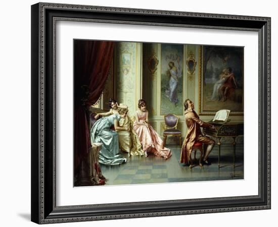 The Elegant Connoisseur-Joseph Frederic Soulacroix-Framed Giclee Print