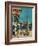 "American Tourists in Venice," Saturday Evening Post Cover, June 10, 1961-Amos Sewell-Framed Giclee Print