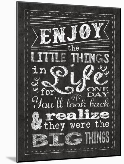 Chalkboard Life-Melody Hogan-Mounted Art Print