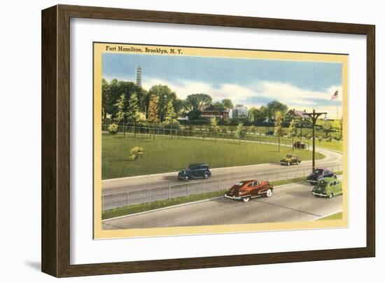 Fort Hamilton, Brooklyn, NY-null-Framed Art Print