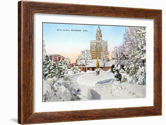 Mayo Clinic, Rochester, Minnesota-null-Framed Art Print