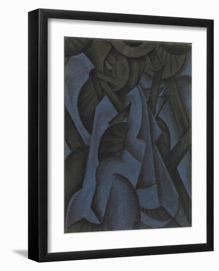 PAGAN Philosophy, by Arthur Dove, 1913, American Drawing, Pastel on Paperboard. this Work Shows The-Everett - Art-Framed Art Print