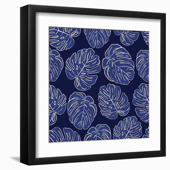 Seamless Floral Texture-YuliaZubkova-Framed Art Print