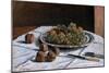 Grapes and Walnuts-Alfred Sisley-Mounted Giclee Print