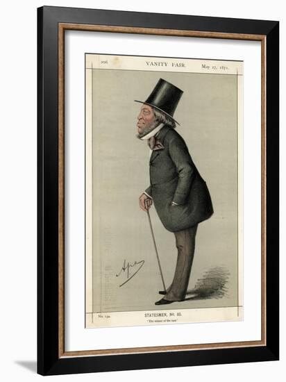 Mayer a de Rothschild-Carlo Pellegrini-Framed Art Print