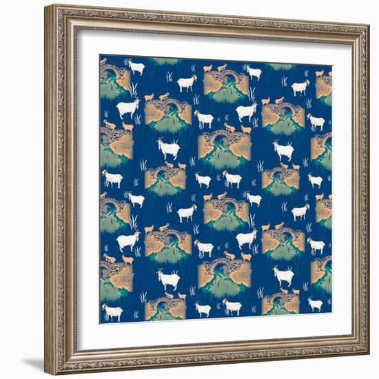 Billy Goat Gruff, 2015-Beth Travers-Framed Giclee Print