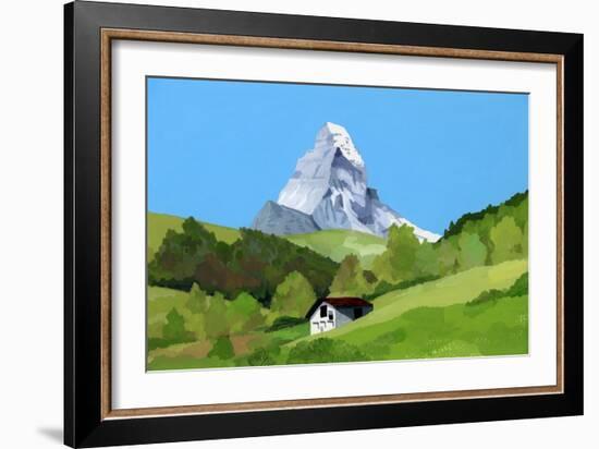 Zermatt, Switzerland,2015-Hiroyuki Izutsu-Framed Giclee Print