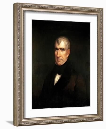 Portrait of President William Henry Harrison-James Reid Lambdin-Framed Giclee Print