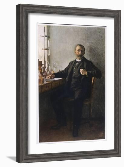 Alfred Nobel Swedish Inventor Manufacturer and Prize-Giver-null-Framed Art Print