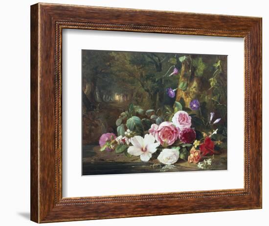 Forest Flowers-Jean Baptiste Claude Robie-Framed Giclee Print