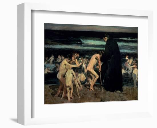 Sad Inheritance-Joaquín Sorolla y Bastida-Framed Giclee Print