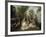 Le Repas au retour de la chasse-Nicolas Lancret-Framed Giclee Print