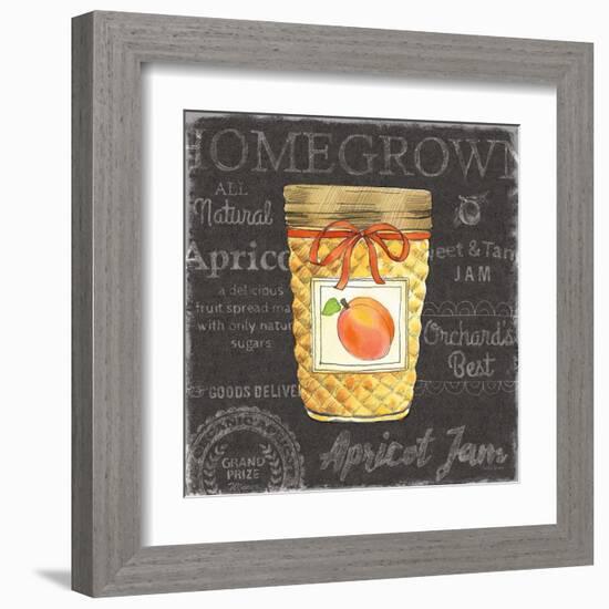 Canning Kitchen IV black-Beth Grove-Framed Art Print