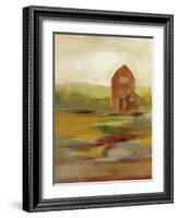 Hillside Barn II-Silvia Vassileva-Framed Art Print