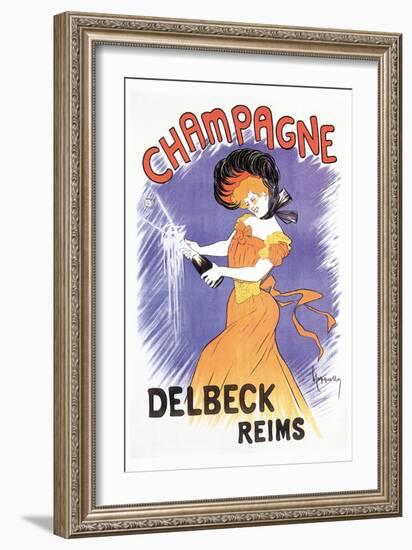 Delbeck Reims Champagne-Leonetto Cappiello-Framed Art Print