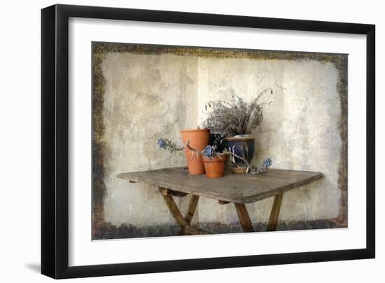 Clay Pots 7B-Karen Williams-Framed Giclee Print