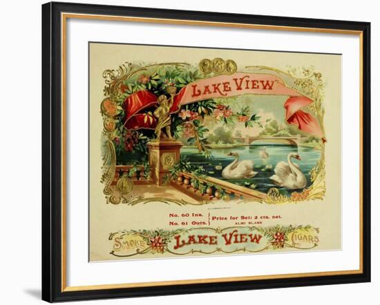 Lakeview-null-Framed Giclee Print