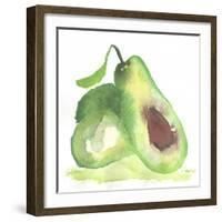 Avocado-Wolf Heart Illustrations-Framed Giclee Print