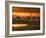 Sunset River Crossing-Trevor V. Swanson-Framed Giclee Print