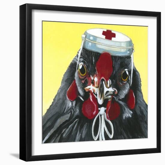 You Silly Bird - Mama-Dlynn Roll-Framed Art Print