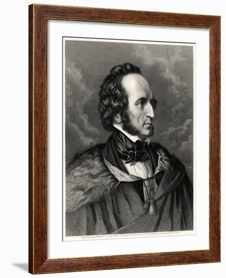 Mendelssohn, 19th Century-C Cook-Framed Giclee Print