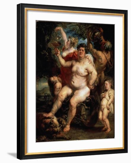 Bacchus, 1638-1640-Peter Paul Rubens-Framed Giclee Print