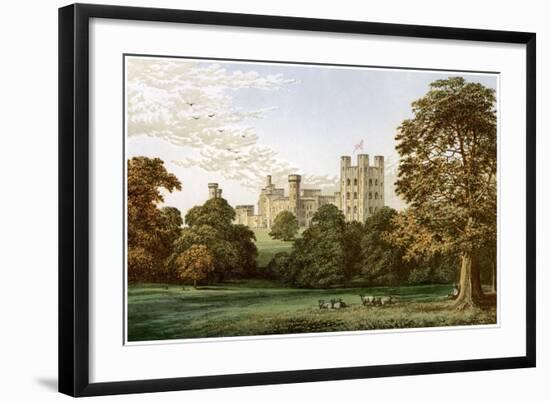 Penrhyn Castle, Caernarvonshire, Wales, Home of Lord Penrhyn, C1880-AF Lydon-Framed Giclee Print