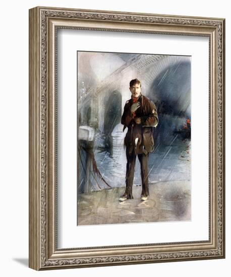 Sir Charles Henry Hawtrey in a Message from Mars, C1902-Ellis & Walery-Framed Giclee Print