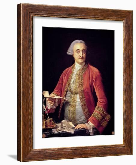 Portrait of Manuel De Roda-Pompeo Girolamo Batoni-Framed Giclee Print