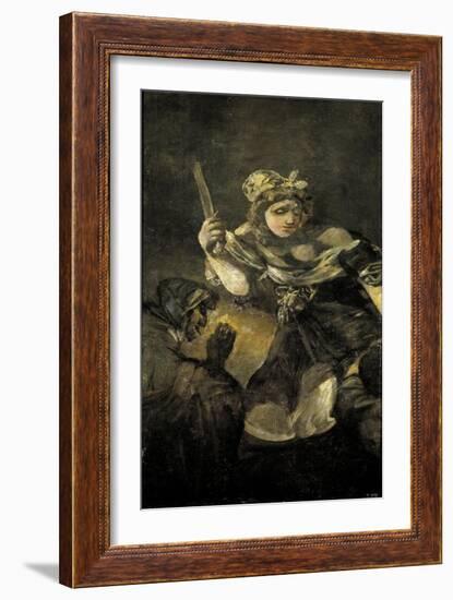 Judith and Holofernes-Francisco de Goya-Framed Giclee Print