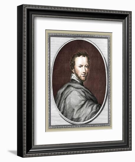 Ben Jonson, English dramatist, poet and actor, (1785)-Goldar-Framed Giclee Print