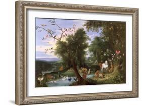 The Garden of Eden, 1659-Jan Van, The Elder Kessel-Framed Giclee Print