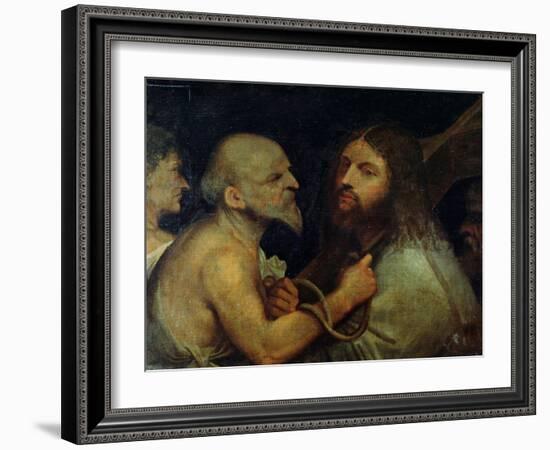 Christ Carrying the Cross-Giorgione-Framed Giclee Print