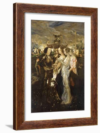 The Judgement of Paris, 1909-Friedrich Stahl-Framed Giclee Print