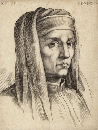 Giotto Di Bondone, Italian Painter and Architect' Giclee