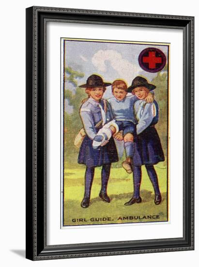Girl Guide Ambulance Badge, 1923-English School-Framed Giclee Print