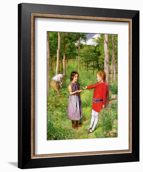 The Woodman's Daughter, 1851-John Everett Millais-Framed Giclee Print