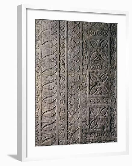 Relief from Ashurbanipal's Palace in Nineveh, Iraq-null-Framed Giclee Print