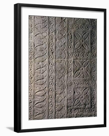 Relief from Ashurbanipal's Palace in Nineveh, Iraq-null-Framed Giclee Print